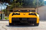 Chevrolet Corvette Stingray Convertible Orange Ray by Forgiato Wheels 2014 года
